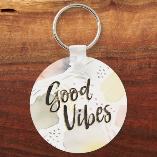 Meadow Breeze III | Good Vibes Sleutelhanger (Voorkant)