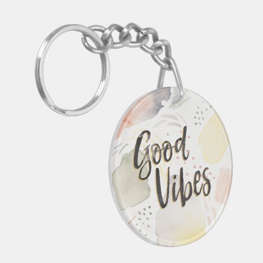 Meadow Breeze III | Good Vibes Sleutelhanger (Voorkant Links)