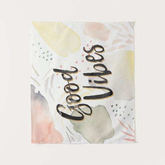 Meadow Breeze III | Good Vibes Wandkleed (Voorkant)