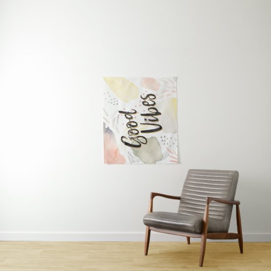 Meadow Breeze III | Good Vibes Wandkleed (In situ)