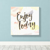 Meadow Breeze IV | Geniet vandaag Canvas Afdruk (Insitu (Houten vloer))