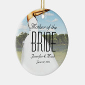 Meadow Bride Personalized Ornament (Rechts)