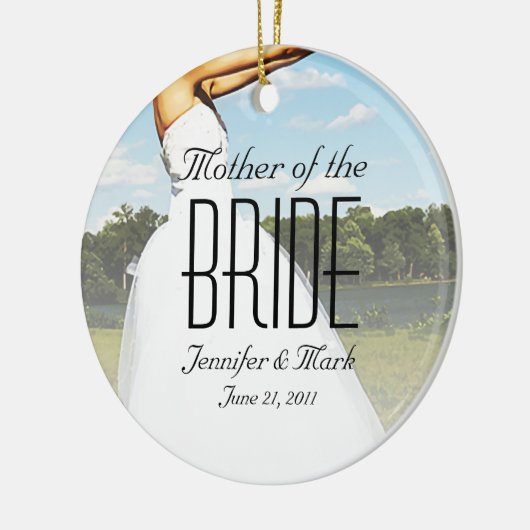 Meadow Bride Personalized Ornament (Links)
