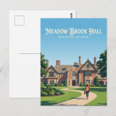 Meadow Brook Hall VS Briefkaart (Voorkant / Achterkant)