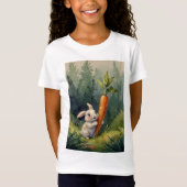 Meadow Bunny Dreams: grillig Kinder T-shirt (Voorkant)