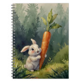Meadow Bunny Dreams: grillig Notitieboek (Voorkant)