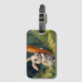 Meadow Bunny Dreams: grillige Bagagelabels (Voorkant (verticaal))