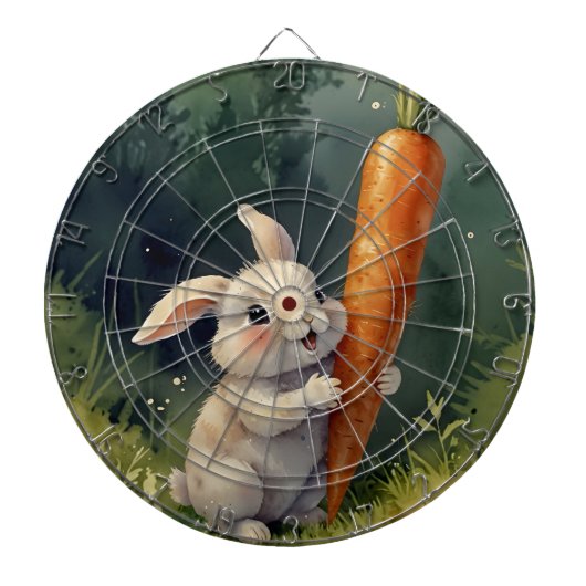 Meadow Bunny Dreams: grillige dartbord (Voorkant)