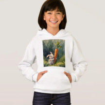 Meadow Bunny Dreams: grillige Hoodie
