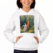 Meadow Bunny Dreams: grillige Hoodie