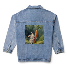 Meadow Bunny Dreams: grillige Jean Jacket