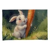 Meadow Bunny Dreams: grillige kussen Hoesjes Kussensloop (Voorkant-Rechts)