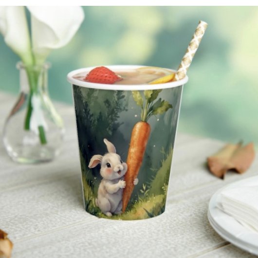 Meadow Bunny Dreams: grillige papieren bekers