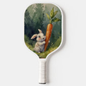 Meadow Bunny Dreams: grillige Pickleball Paddle (Achterkant)