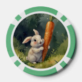 Meadow Bunny Dreams: grillige poker chips (Achterkant)