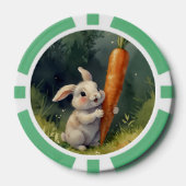 Meadow Bunny Dreams: grillige poker chips (Voorkant)