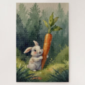 Meadow Bunny Dreams: grillige puzzel Legpuzzel (Verticaal)