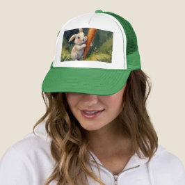 Meadow Bunny Dreams: grillige Trucker Hat Pet