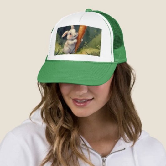 Meadow Bunny Dreams: grillige Trucker Hat Pet