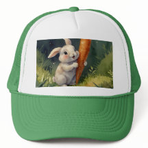 Meadow Bunny Dreams: grillige Trucker Hat