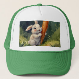 Meadow Bunny Dreams: grillige Trucker Hat Trucker Pet