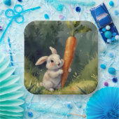 Meadow Bunny Dreams: Whimsical Paper Bord (Feest)