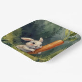 Meadow Bunny Dreams: Whimsical Paper Bord (Gebogen)