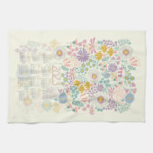 Meadow Calendar Kitchen Towel Theedoek (Horizontaal)