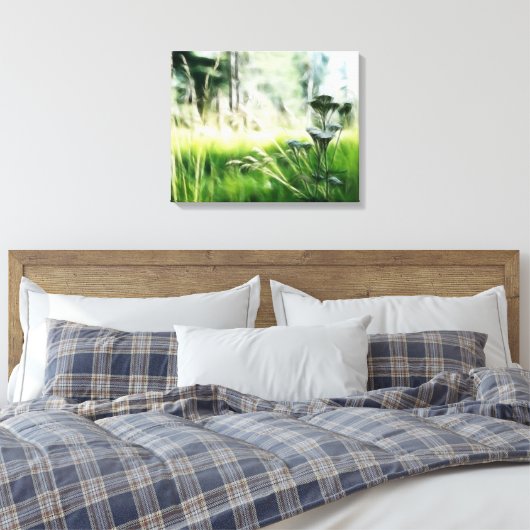 Meadow Canvas Afdruk (Insitu (Slaapkamer))