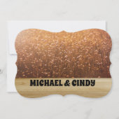 MEADOW DANDELION WEDDING INVITATIONS PERSONALIZED KAART (Voorkant)