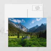 Meadow en Mt. Stuart Briefkaart (Voorkant / Achterkant)