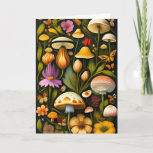 Meadow Flora   Modern Haeckel Kaart