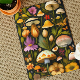 Meadow Flora | Modern Haeckel Kaart