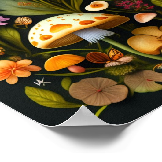 Meadow Flora | Modern Haeckel Poster (Hoek)