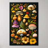 Meadow Flora | Modern Haeckel Poster (Voorkant)