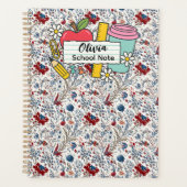meadow floral Back to School Supplies Teachers  Planner (Voorkant)
