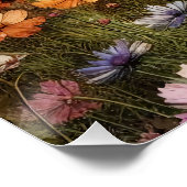 Meadow Floral Sunrise Perfect Poster (Hoek)