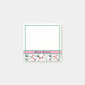 Meadow Floral van een moderne kleurrijke voorjaars Post-it® Notes (Voorkant)
