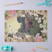 Meadow Flower Jersey Koe Tissuepapier (Craft)