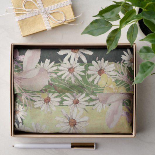 Meadow Flower Jersey Koe Tissuepapier (Geschenk)