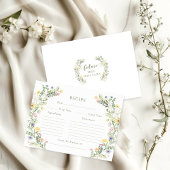 Meadow Flower Vrijgezellenfeest Recept Kaart