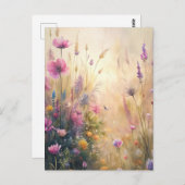 Meadow Flowers Briefkaart (Voorkant / Achterkant)