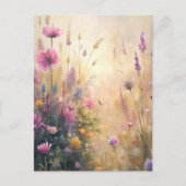 Meadow Flowers Briefkaart (Voorkant)