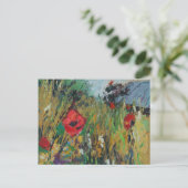 Meadow Flowers Briefkaart (Staand voorkant)