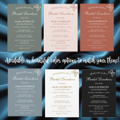 Meadow Flowers bruidslunch Kaart