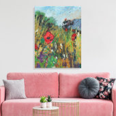 Meadow Flowers Canvas Afdruk (Insitu (Woonkamer))