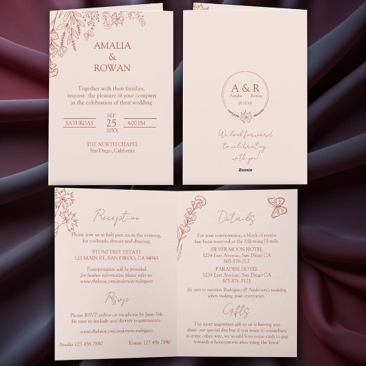 Meadow Flowers Misty Roos All-in-One Wedding