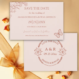 Meadow Flowers Misty Roos Save the Date