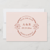 Meadow Flowers Misty Roos Save the Date (Achterkant)