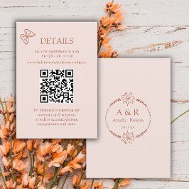Meadow Flowers Misty Roos Scan QR Details Kaart